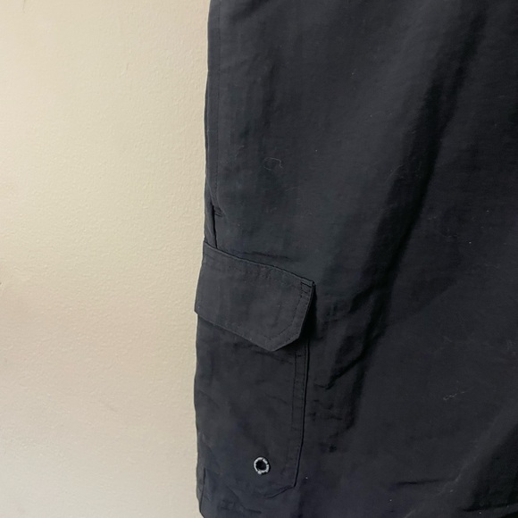 Champion Black Cargo Shorts With Elastic Waist - Picture 3 of 5